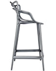 Kartell Masters Bar Stool - Metallic Titanium (Set Of 2)