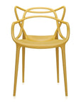 Kartell Masters Dining Chair - Mustard (Set Of 2)