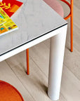 Calligaris Connubia Dorian Extending Dining Table Metal Legs (CB4815-R 130cm A)