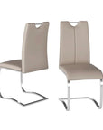 Set of 2 Torelli Gabi Leather Dining Chair