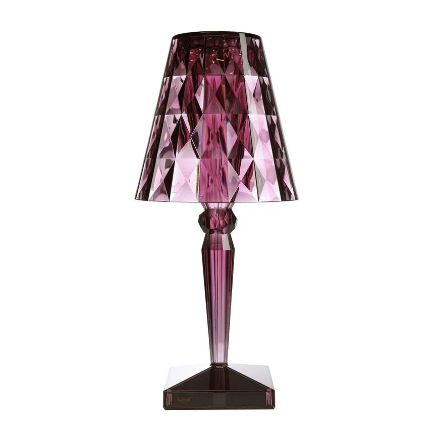 Kartell Big Battery Battery Version Table Lamp - Plum