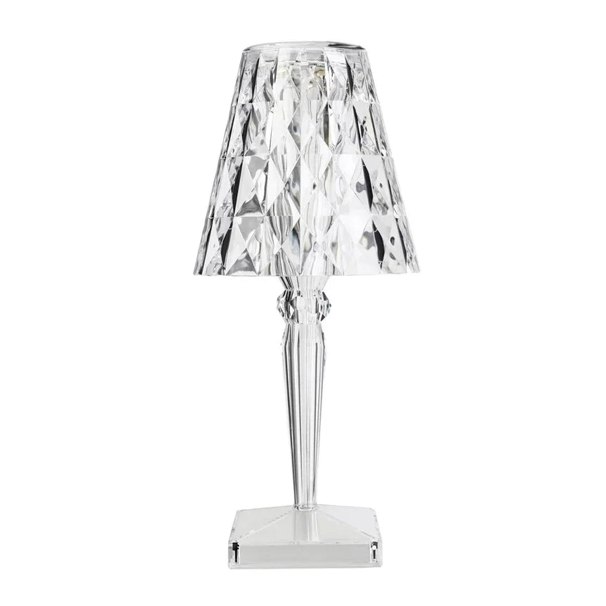 Kartell Big Battery Battery Version Table Lamp - Crystal