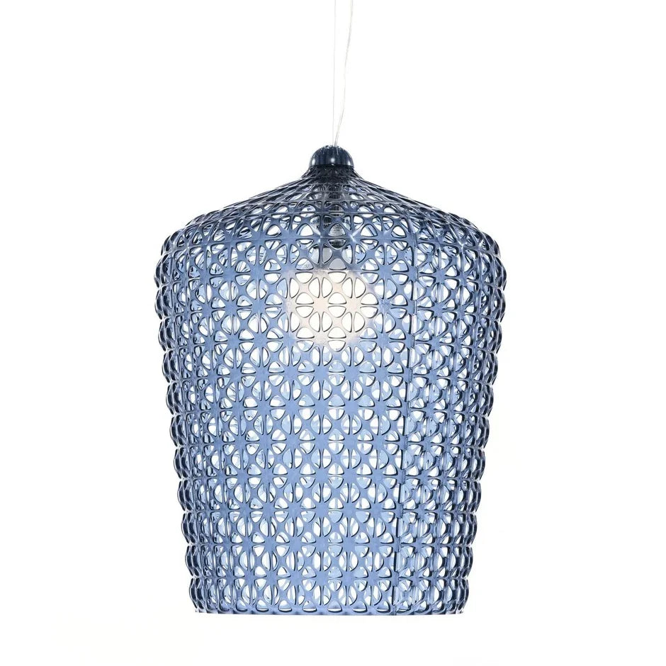 Kartell Kabuki Suspension Light - Light Blue