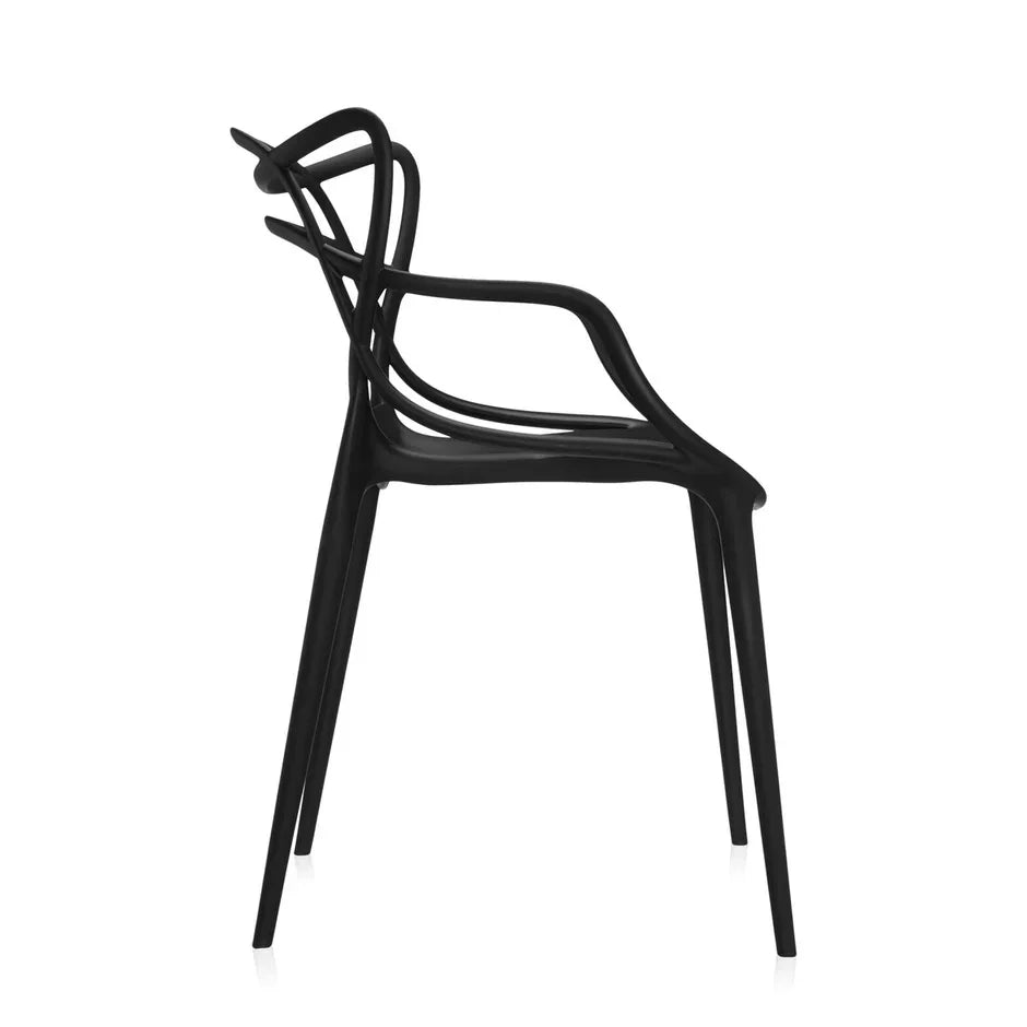 Kartell Masters Dining Chair - Black (Set Of 2)