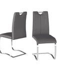 Set of 2 Torelli Gabi Leather Dining Chair