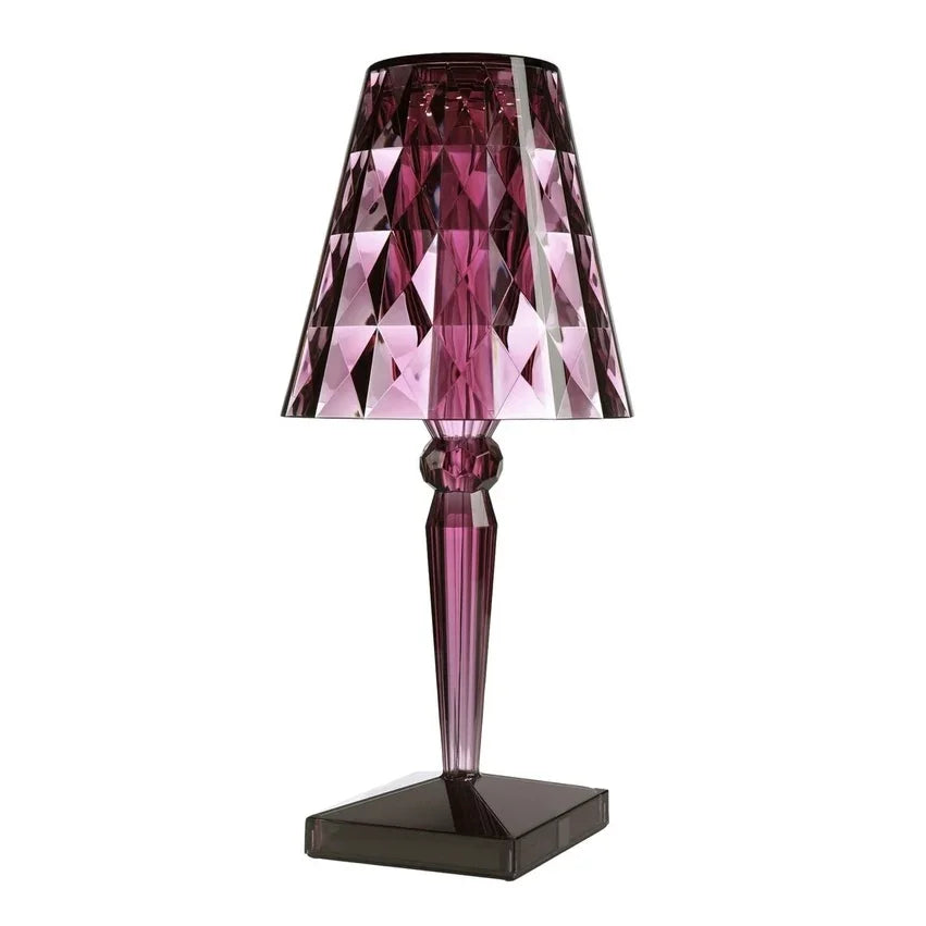 Kartell Big Battery Battery Version Table Lamp - Plum