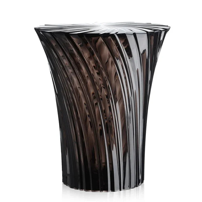 Kartell Sparkle Stool/Side Table - Fume