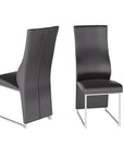 Set of 2 Torelli Remo Leather Dining Chair
