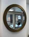 Richmond Interiors Ironville Round Mirror - Ex Display 1 only