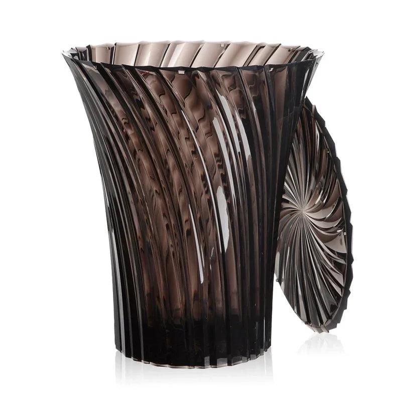 Kartell Sparkle Stool/Side Table - Fume
