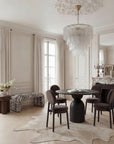 Gaia Black Dining Table