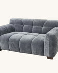 Aluxo Harlem Sofa Range in Steel Velvet