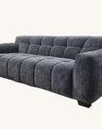 Aluxo Harlem Sofa Range in Steel Velvet