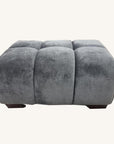 Aluxo Harlem Sofa Range in Steel Velvet