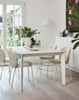 Calligaris Connubia Band Extending Dining Table Metal Legs (CB4857-R 220cm)