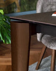 Calligaris Connubia Band Extending Dining Table Wooden Legs (CB4857-R 220cm)