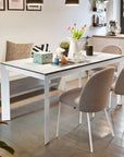Calligaris Connubia Baron Extending Dining Table Angled Legs (CB4010-R 160cm)