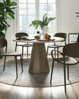 Calligaris Connubia Dix Dining Table (CB4804-FD 90cm)