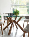 Calligaris Connubia Mikado Round Dining Table (CB4728-FD 120cm)