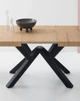 Calligaris Connubia Mikado Rectangular Extending Dining Table (CB4789-R 160cm)
