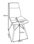 Set of 2 Torelli Alexa Dining Chair