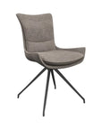 Set of 2 Torelli Amber Swivel Dining Chair