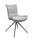 Set of 2 Torelli Amber Swivel Dining Chair