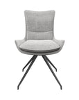 Set of 2 Torelli Amber Swivel Dining Chair