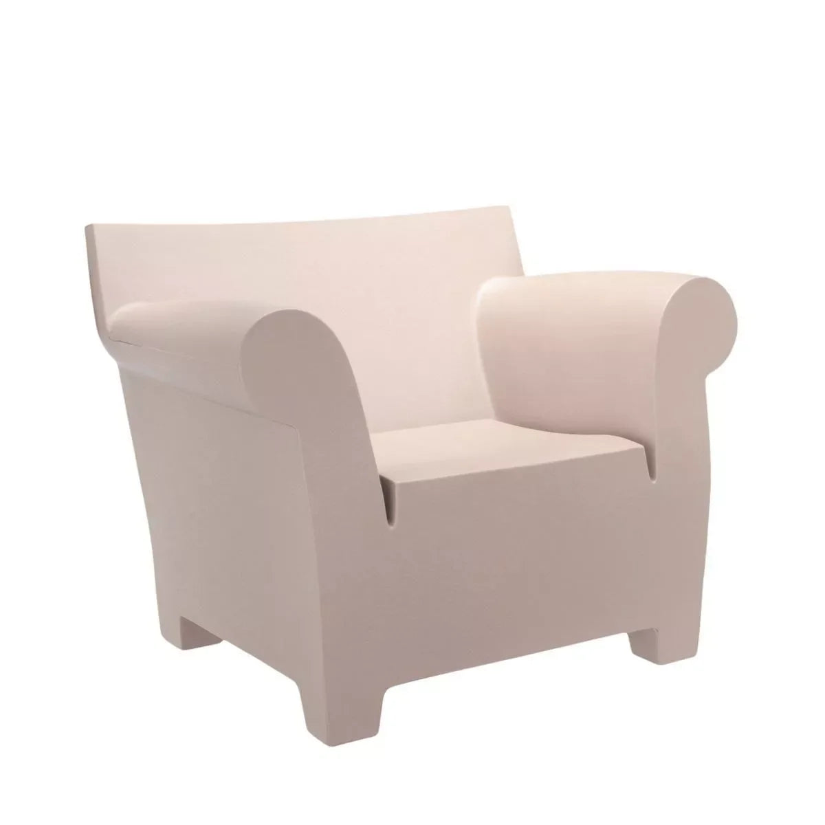 Kartell Bubble Club Armchair - Dusty Pink