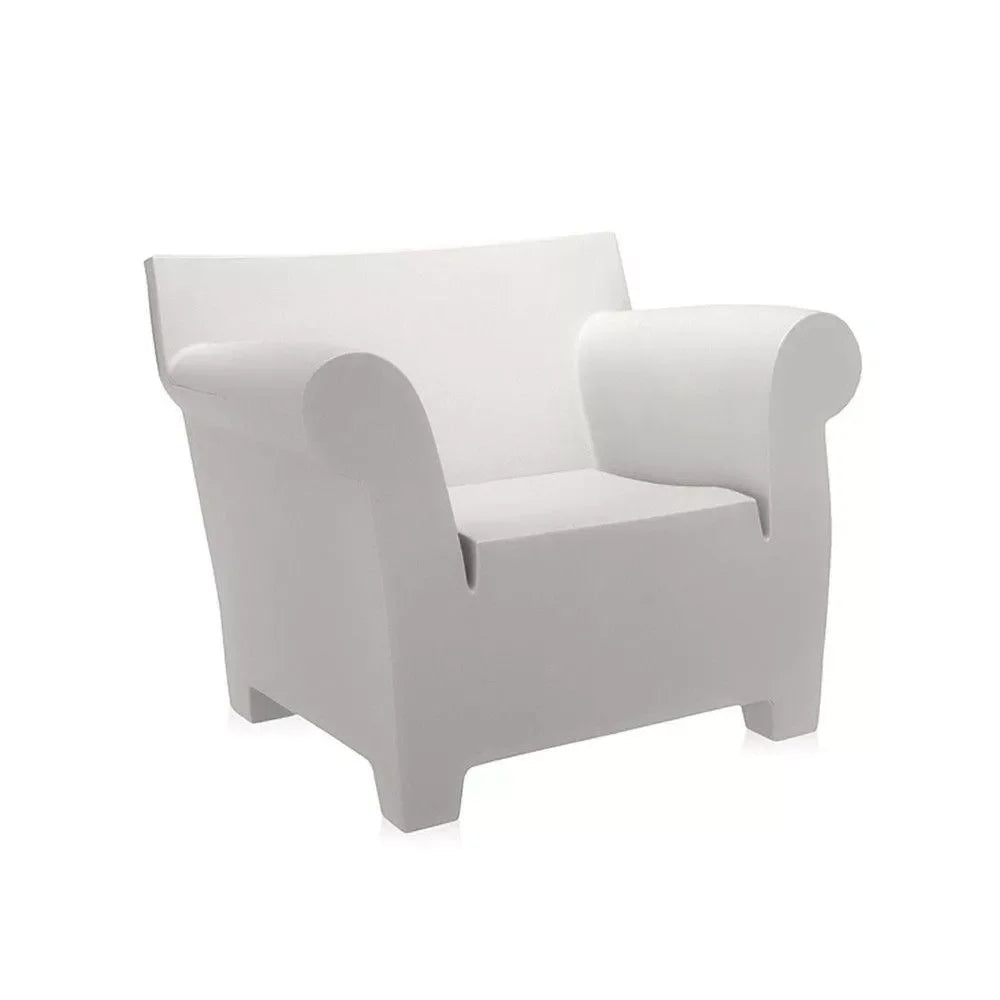 Kartell Bubble Club Armchair - Zinc White