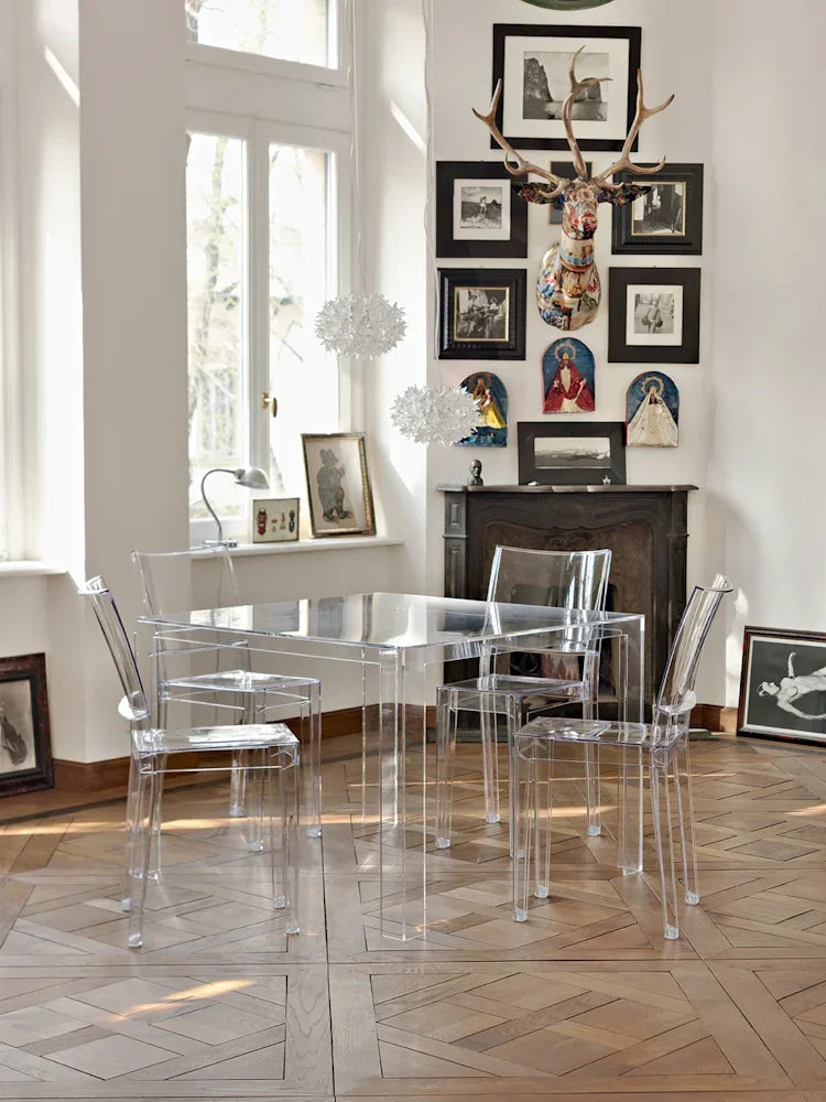 Kartell Invisible High Table - Crystal