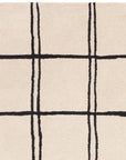 Asiatic Albany Grid Rug - Monochrome
