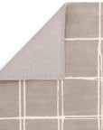 Asiatic Albany Grid Rug - Grey