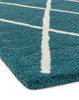 Asiatic Albany Diamond Rug - Teal