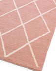 Asiatic Albany Diamond Rug - Pink