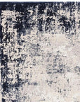 Asiatic Kuza Border Rug - Navy