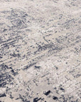 Asiatic Kuza Border Rug - Navy