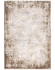Asiatic Kuza Border Rug - Beige