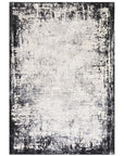 Asiatic Kuza Border Rug - Grey