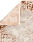 Asiatic Kuza Border Rug - Terracotta