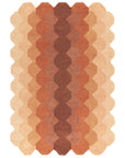 Asiatic Hive Rust Rug