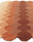 Asiatic Hive Rust Rug