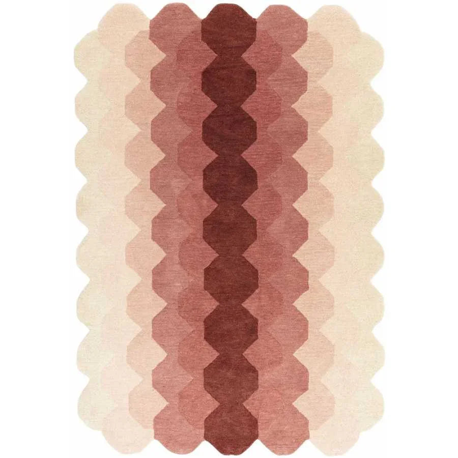 Asiatic Hive Pink Rug
