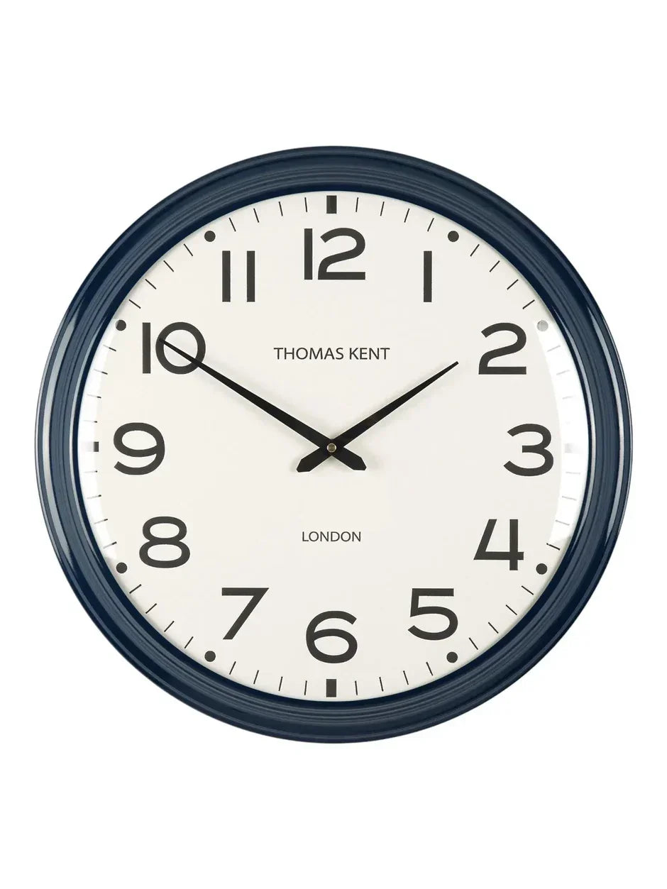 Art Marketing 20" Haymarket Wall Clock Denim