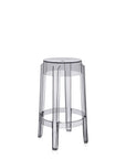 Set of 2 Kartell Charlies Ghost Stool