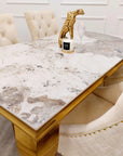 Louis Gold Dining Table