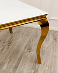 Louis Gold Dining Table