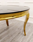 Louis Gold Dining Table