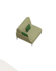 Fama Luxor Fabric Sofa 107cm