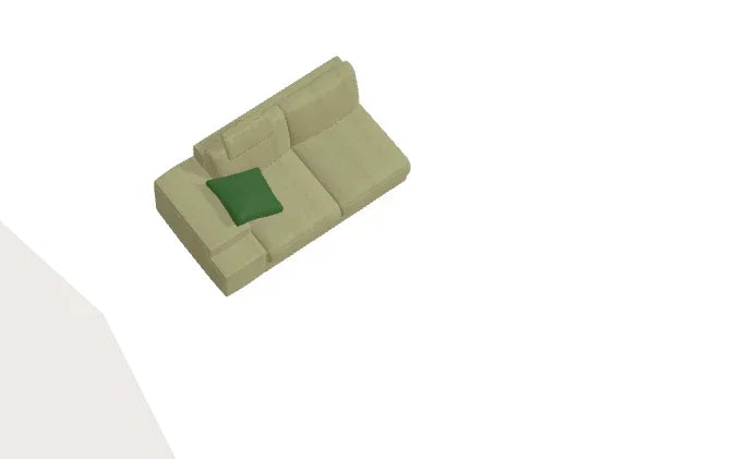 Fama Calessi Fabric Corner Sofa